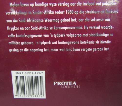 Signed Copy - MAGNUS MALAN - My lewe saam met die SA Weermag