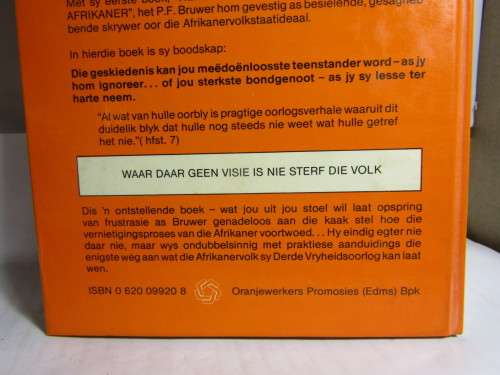 DIE DERDE VRYHEIDSOORLOG WOED DEUR PF BRUWER