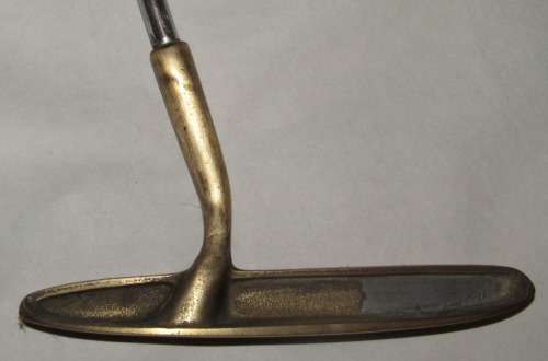 Vintage Unusual STOGIE Golf Club Putter 17cm Long Bronze Head  Rare Collectible