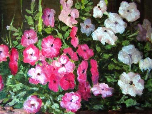 STILL LIFE OIL on BOARD BY Prof. O. J. P. OXLEY  (Professor in Art -  Natal Tech Art School 1940`s)