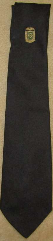 POLICE RUGBY CLUB TIE- DATES FROM THE 80s