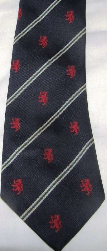 England Embroidered Cricket Tie - Dates from 1983   COLLECTIBLE TIE -  40 YEARS OLD