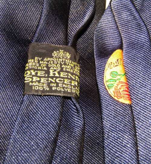 England Rugby Football Union (RFU) Tie - Dates from 1982/3