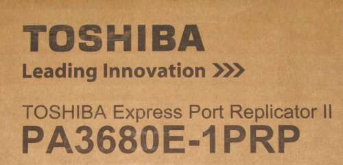 Toshiba Express Port Replicator II PA3680E-1PRP - Brand New and Complete - Never Used -See Photos
