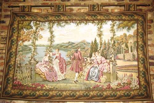 Beautiful Large Gobelin Wall Hanging Tapestry from Belgium 40 +Yrs Old - Size: 2 Meters X 1.2Meters