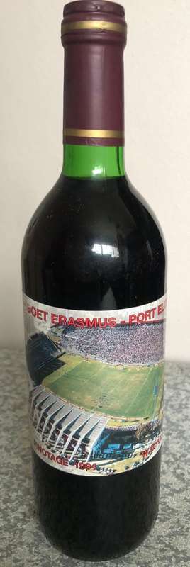 1995 Rugby World Cup Memorabilia - Commemorative Port/Wine Limited Ed with Photos of Stadiums Used