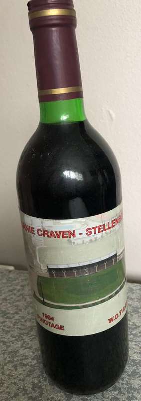 1995 Rugby World Cup Memorabilia - Commemorative Port/Wine Limited Ed with Photos of Stadiums Used