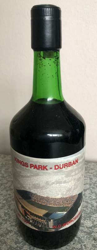 1995 Rugby World Cup Memorabilia - Commemorative Port/Wine Limited Ed with Photos of Stadiums Used