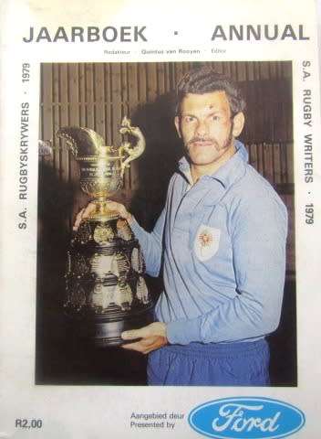 SA Rugby Annuals/Jaarboeke (6th to 10th Editions) - Set #2  Scarce 1976 -1980