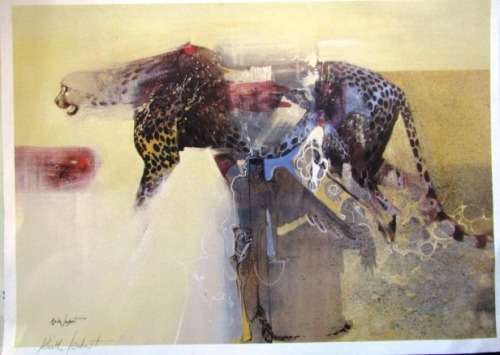 Signed  Print by Renowned South African Artist  Keith Joubert #2