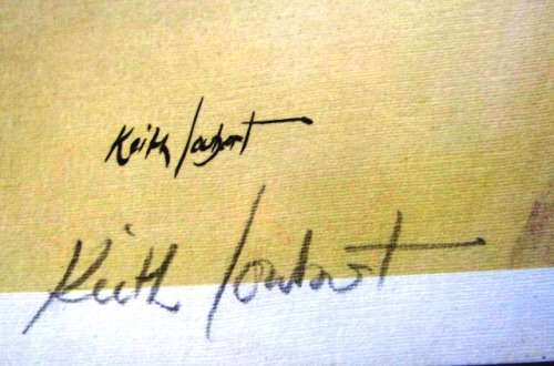 Signed  Print by Renowned South African Artist  Keith Joubert #2