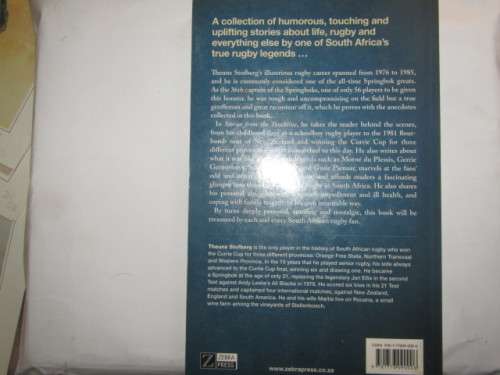 Stories from the Touchline bY Theuns Stofberg