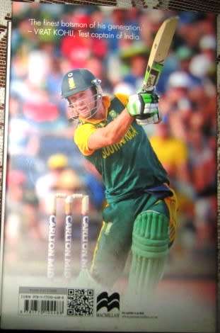 Signed Copy of AB de Villiers Book: AB The Autobiography