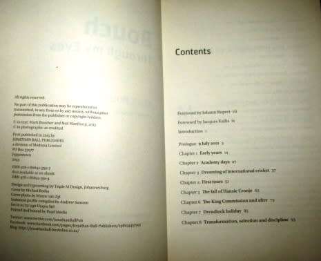 Bouch - Through my Eyes by Mark Boucher