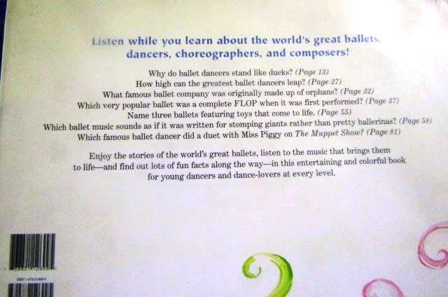 Excellent Introduction to Ballet - With Images of posture and CD  with Music for Ballets