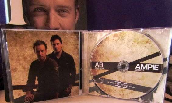AB deVilliers Memorabilia -  Sluit in Biografie Boek en Getende CD `Maak Jou Drome Waar` -Skaars