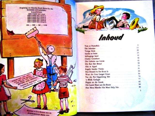 Oom Attie se Slaaptyd Stories-2de Uitgawe Volume Drie-Oorspronklik van 1926 Hierdie is Druk van 1964