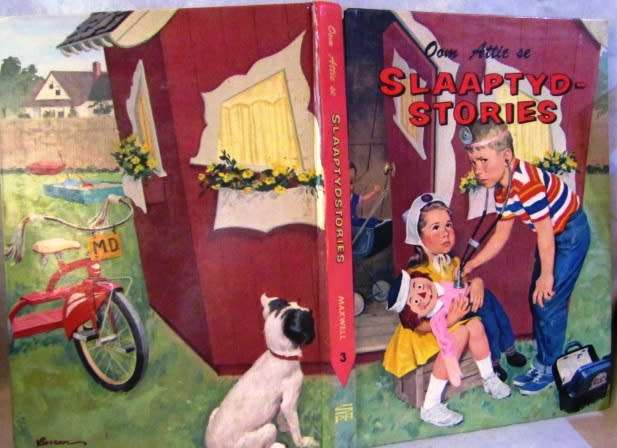 Oom Attie se Slaaptyd Stories-2de Uitgawe Volume Drie-Oorspronklik van 1926 Hierdie is Druk van 1964