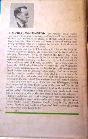 John Reid`s Kiwis by Dick Whitington - Tour to South Africa
