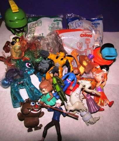 Lots of Macdonalds' Toys and Various other Small Items - Some still in Packaging -  See Photos