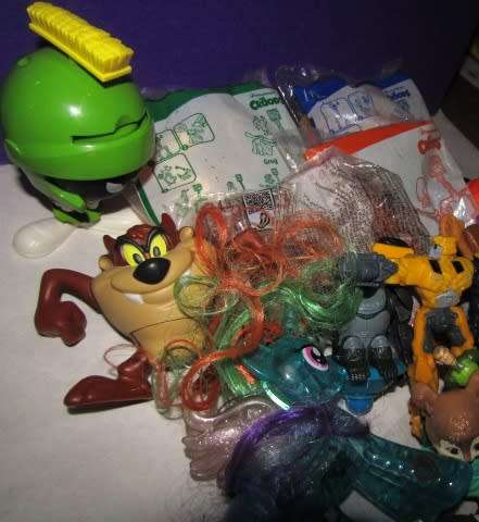 Lots of Macdonalds' Toys and Various other Small Items - Some still in Packaging -  See Photos
