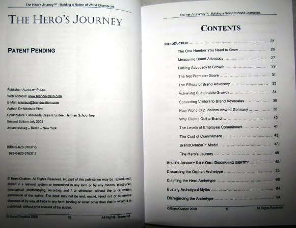 The Hero's Journey- Building a Nation of World Champions  by Dr Nikolaus Eberl