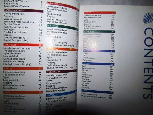 Rugby World Cup 2007 - Official Travel Guide