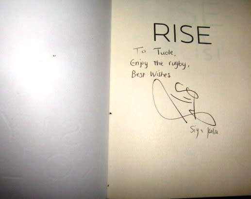 Rise Siya Kolisi - His Truth, His Story, His Words - Signed Copy