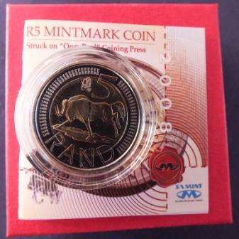 2008 Bi-Metal R5 Oom Paul Mint Mark
