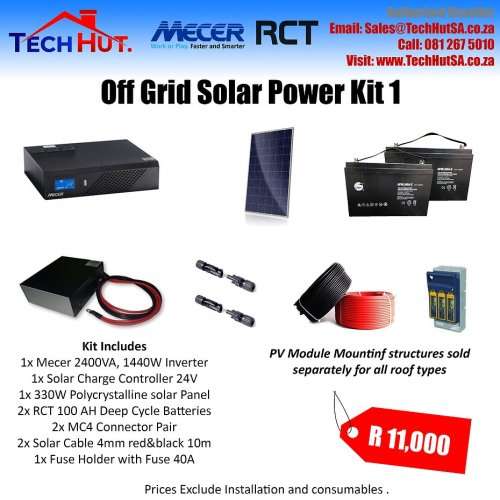 Off Grid Solar Power Kit 1