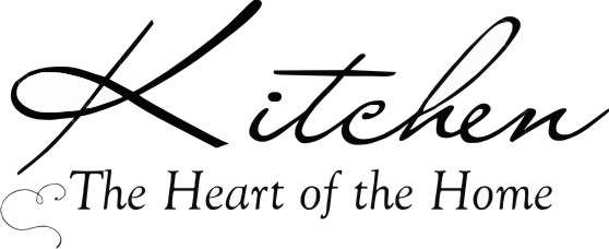 Wall Graphics...."KITCHEN, the Heart of the Home"