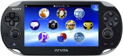Sony PS Vita PCH-1103 Crystal Black (OLED) (3g + WiFi) + 2 Games / Case (FREE SHIPPING)