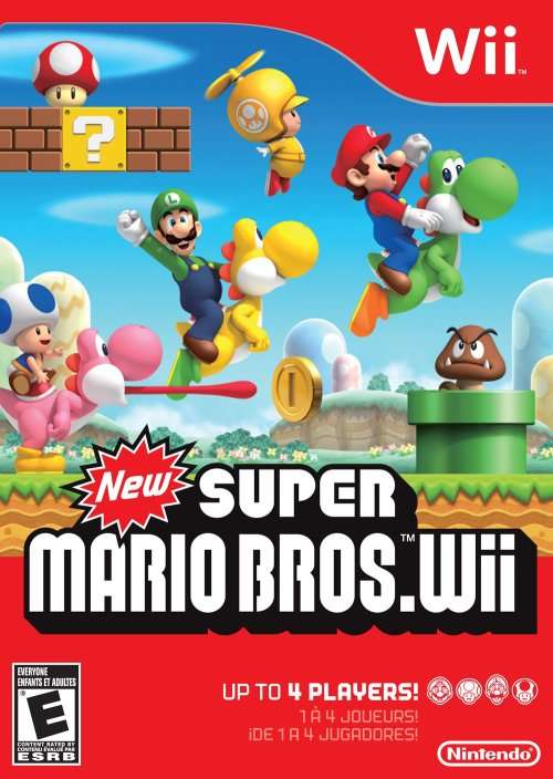 New Super Mario Bros. (Wii) (PAL) (FREE SHIPPING)