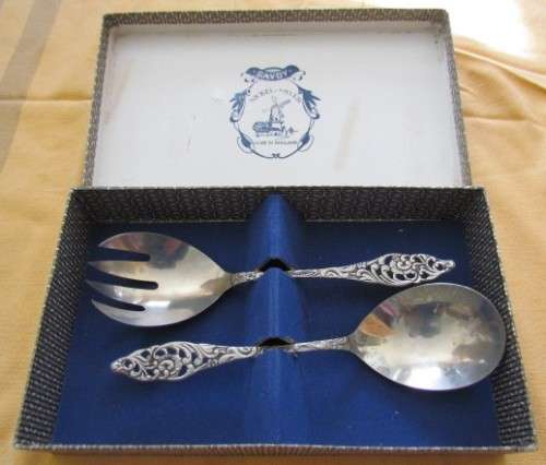 SAVOY Nickel Silver Set in original box