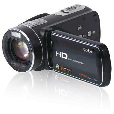 gobii Full HD Superzoom Digital Camcorder - like new with bag
