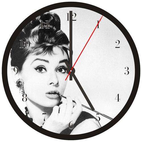 Audrey Hepburn Record Clock in perfect condition