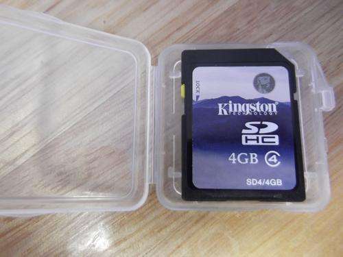 Kingston SD HC 4GB SD4 Card - Like New