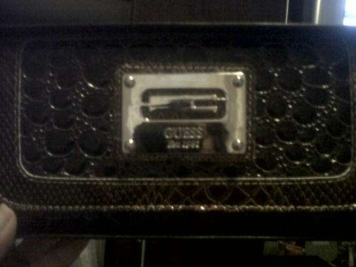 GUESS BROWN PURSE