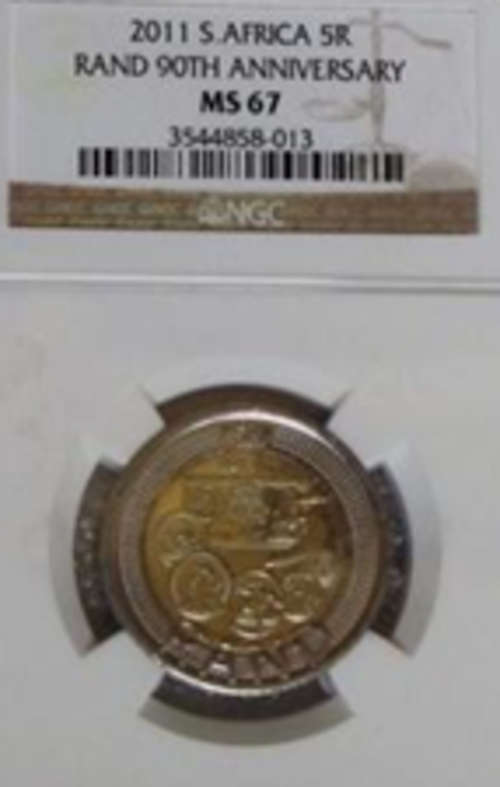 New 90th anniversary R5 ms 66 and 67 one bid take both