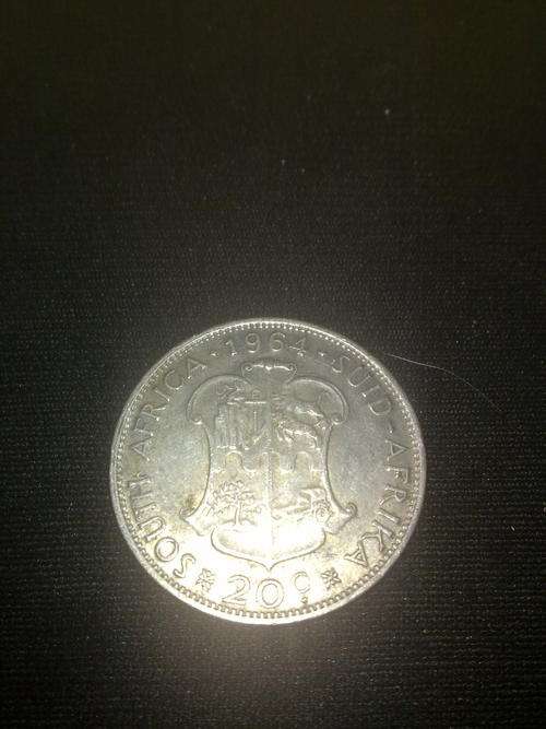 *****1964 S.A. 20c COIN*******