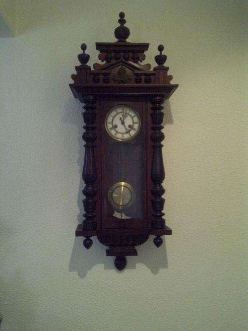 Antique Wall Clock. 100+ years. In perfect condition. Been in the family for 3 generations