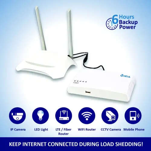 Need WiFi power during load shedding? WiFi UPS from VIZIA