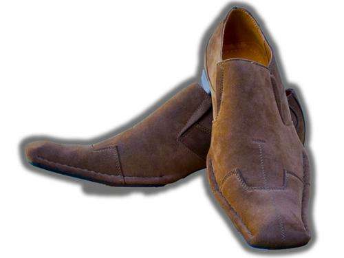 TJTJ Designer Brown Suede shoes - code 60970