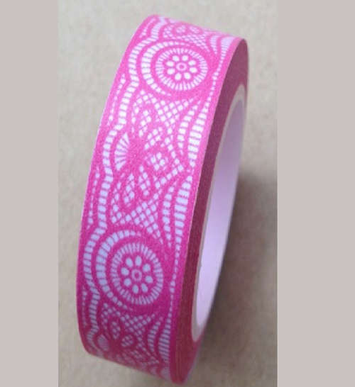 Pink Lace Washi Tape