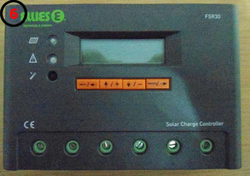 Ellies FSR30 Solar Charge Controller 30A 12v/24v