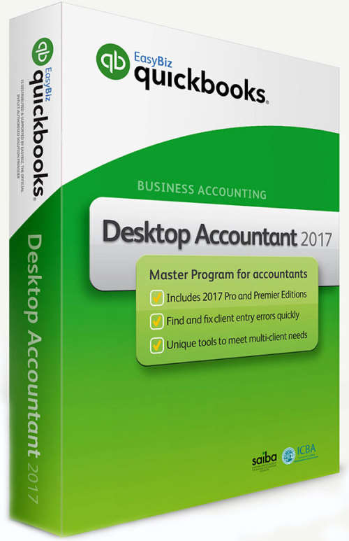 QuickBooks Desktop-Accountant 2017 (NEW & SEALED)