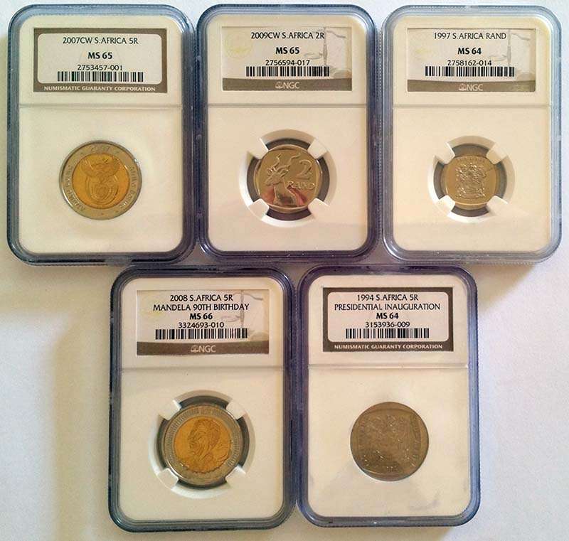 NGC Graded Job Lot # 5 - Mint State Lot