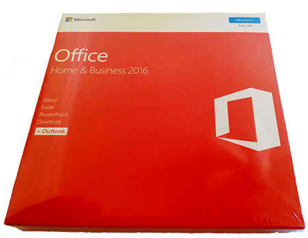 SEALED FULL RETAIL PACK: Microsoft Office 2016 Home and Business