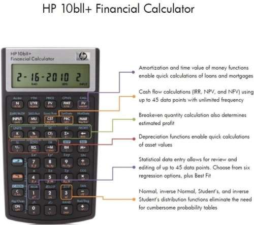 Brand New Financial Calculator HP for Business and Finance Students