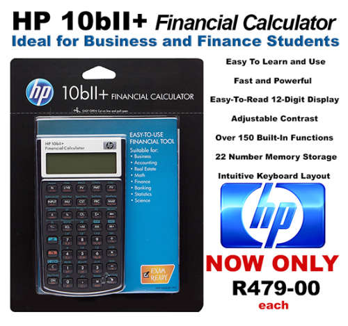 Brand New Financial Calculator HP for Business and Finance Students